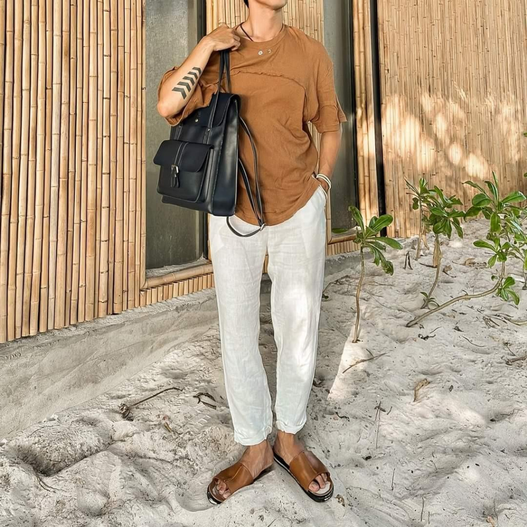 Túi Xách Nam Kiêm Balo Basic Handy DON ITALO Phong Cách Thời Trang Thiết Kế Trẻ Trung Dễ Phối Đồ