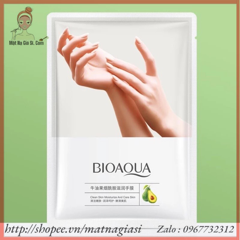 Mặt Nạ Dưỡng Da Tay Bioaqua Chính Hãng