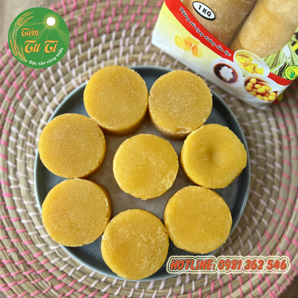 Đường Thốt Nốt gói 1kg - Vị Ngọt Thanh dễ chịu