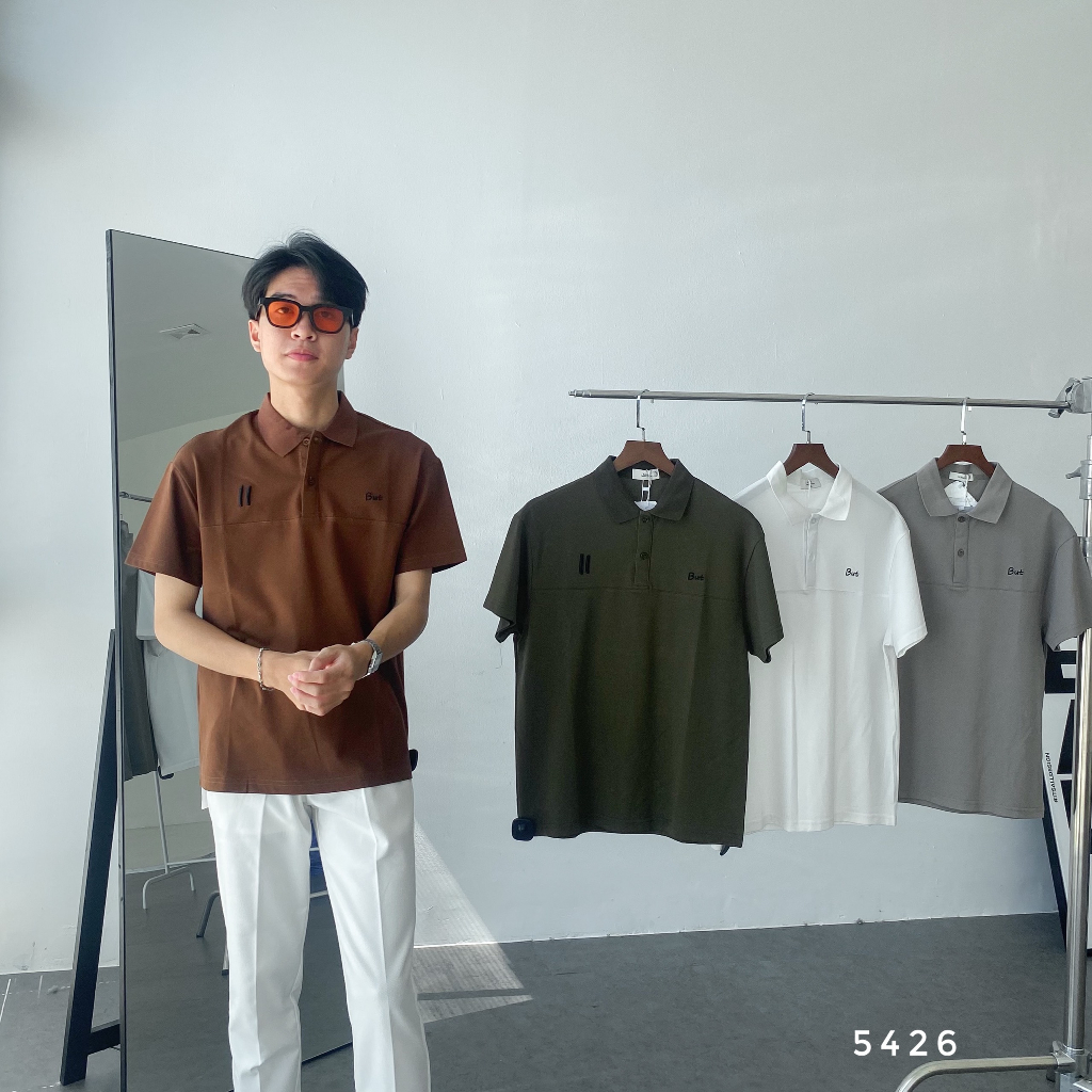 Áo Polo nam phong cách Hàn Quốc Thesix [5426]