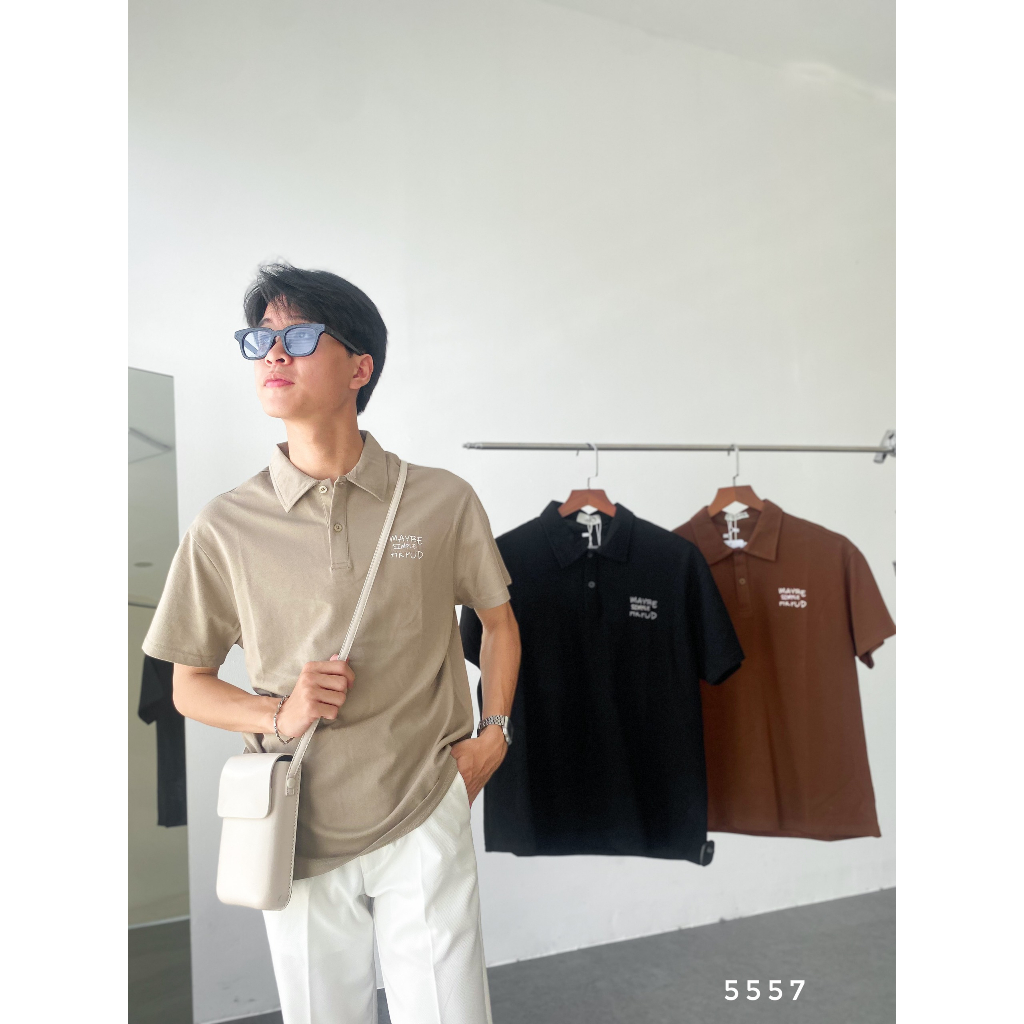 Áo polo nam ngắn tay Hàn Quốc Thesix [5557]