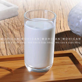 Bộ 6 ly thủy tinh cafe bầu đáy lỡ 280ml union 335