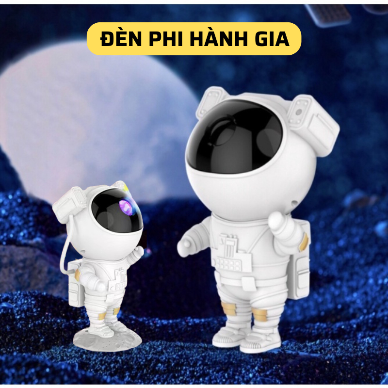 Đèn Phi Hành Gia Chiếu Sao, Đèn Ngủ Laser Chiếu Sao Galaxy Thiên Hà, Phiên Bản Mới Nhất 2023 Có Bảo Hành