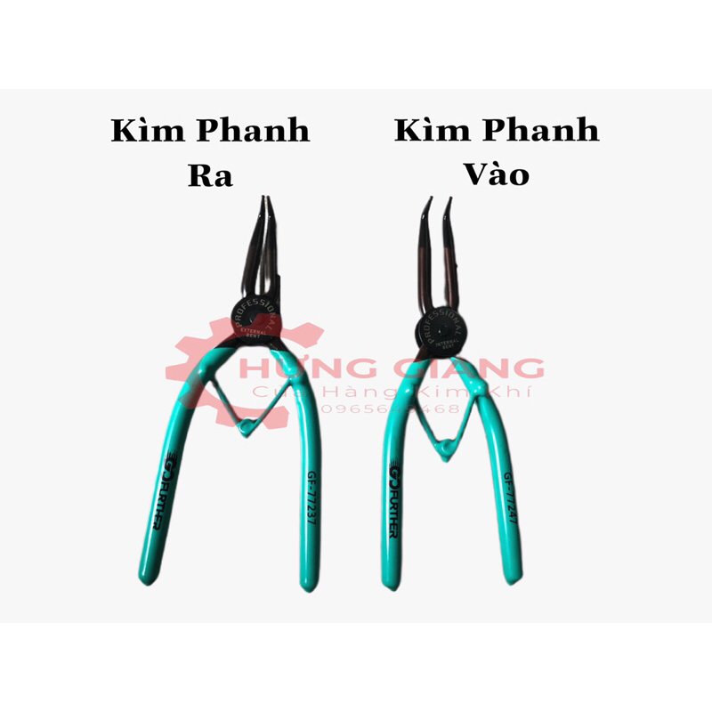 Kìm Mở Phe, Kìm Phanh Ra Phanh Vào dùng trong cơ khí,sửa chữa ô tô xe máy