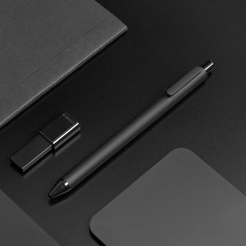 COMBO 10 Ngòi Kaco Xanh+ 1 Bút Gel Kaco Pure Đen.