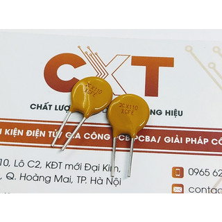 Rxef110 cầu chì tự phục hồi pptc 1.1a 72v dip