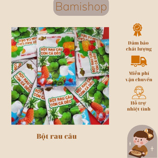 Thạch rau câu con cá dẻo dùng làm chè /Bột rau câu con cá dẻo