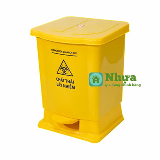 Thùng Rác Y Tế Phân Loại Gia Đình Có Logo Y Tế