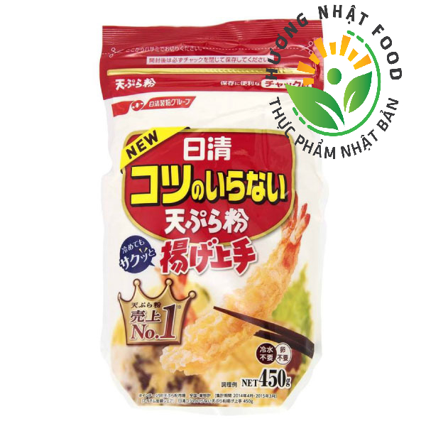 Bột Chiên Giòn TEMPURA  Nhật Bản 450G Chất Lượng Ngon