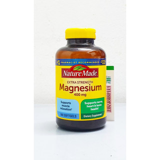 Viên uống bổ sung Magiê, Magnesium 400mg 180 viên từ Mỹ