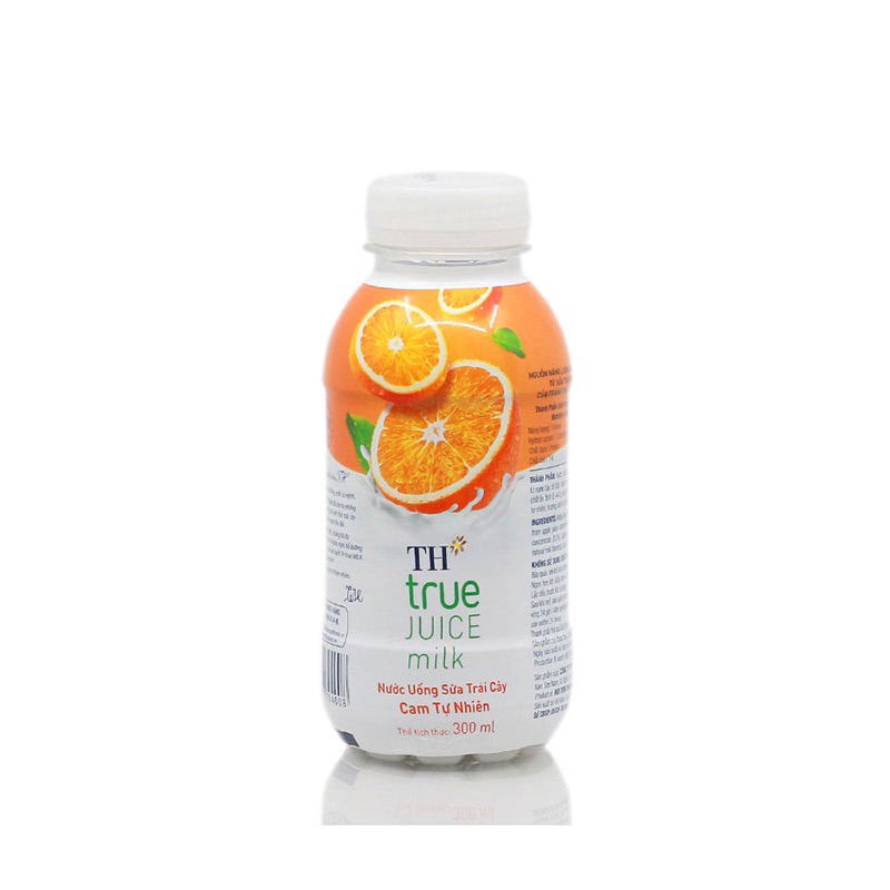 Nước sữa hương trái cây TH True Milk  vị Dâu/Cam/Việt Quất/Chuối