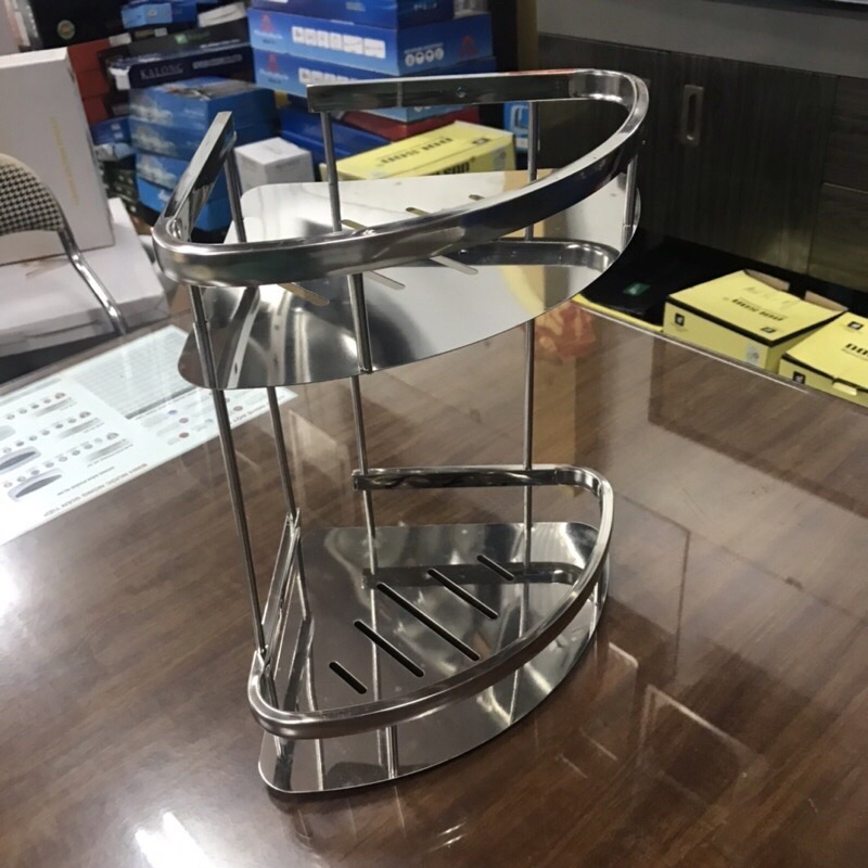 Kệ góc, kệ 2 tầng chữ nhật, kệ gắn tường nhà tắm cao cấp, tiện lợi BẢO HÀNH 3 NĂM | BigBuy360 - bigbuy360.vn