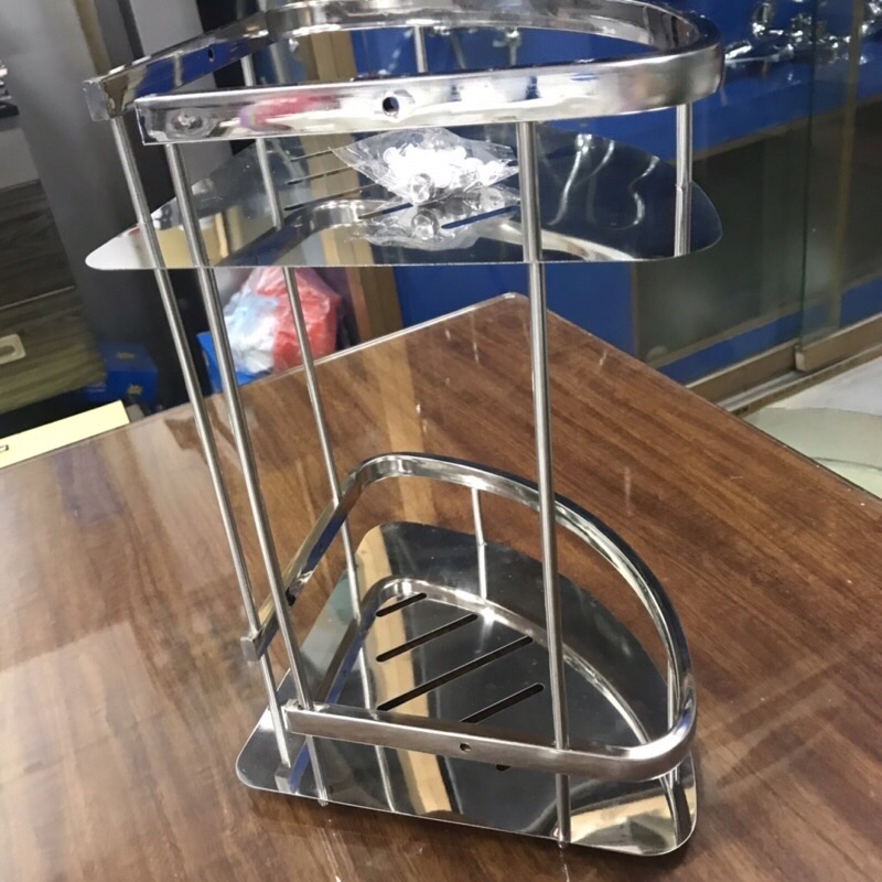 Kệ góc, kệ 2 tầng chữ nhật, kệ gắn tường nhà tắm cao cấp, tiện lợi BẢO HÀNH 3 NĂM | BigBuy360 - bigbuy360.vn