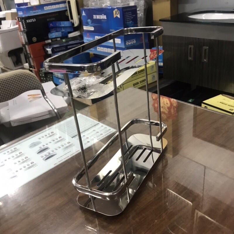 Kệ góc, kệ 2 tầng chữ nhật, kệ gắn tường nhà tắm cao cấp, tiện lợi BẢO HÀNH 3 NĂM | BigBuy360 - bigbuy360.vn