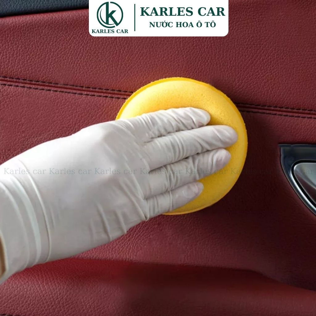 Mút Xốp Bọt Biển Đánh Bóng Xe Chuyên Dụng Hình Tròn Đường Kính 10cm