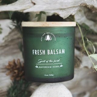 Nến thơm Baydreamhome Fresh Balsam- Hương linh sam và thông