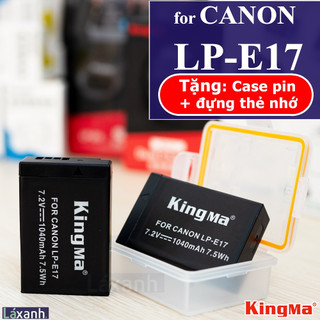 Canon lp-e17 | pin và sạc máy ảnh kingma canon eos m3 m5 200d 750d 760d 8000d rp t6 8000d x8i r8 r50 r100 r10 lpe17