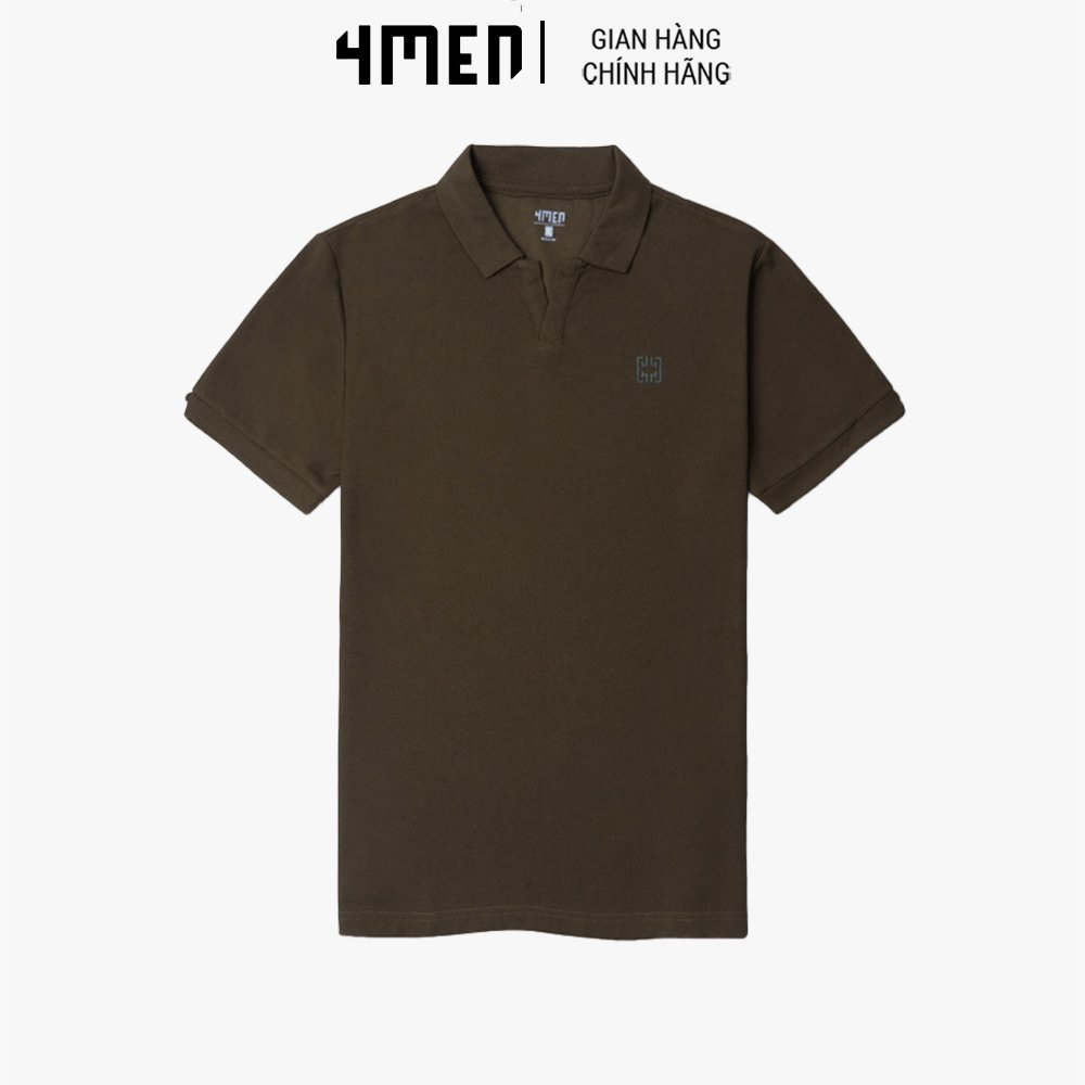 Áo Polo Nam Vải Tổ Ong Regular In 4MEN PO096 trơn basic vải tổ ong nhỏ thoáng khí, mềm mại, co giãn, dễ chịu, trẻ trung