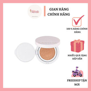 Phấn Nước Cushion Kiềm Dầu Che Phủ Cao MISSHA Cushion SPF50+/PA+++ 15g (Missha Hồng)