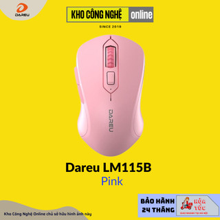 Chuột không dây DAREU LM115B (Dual Mode: Bluetooth + 2.4G – Silent SW)