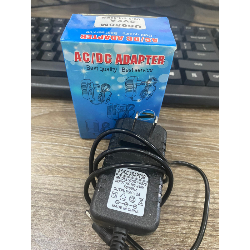 Adapter 5V 2A dùng cho BoxTV, Camera, Switch...