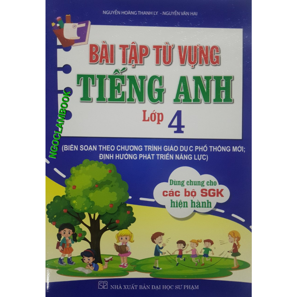 Sách - Bài tập từ vựng Tiếng Anh lớp 4