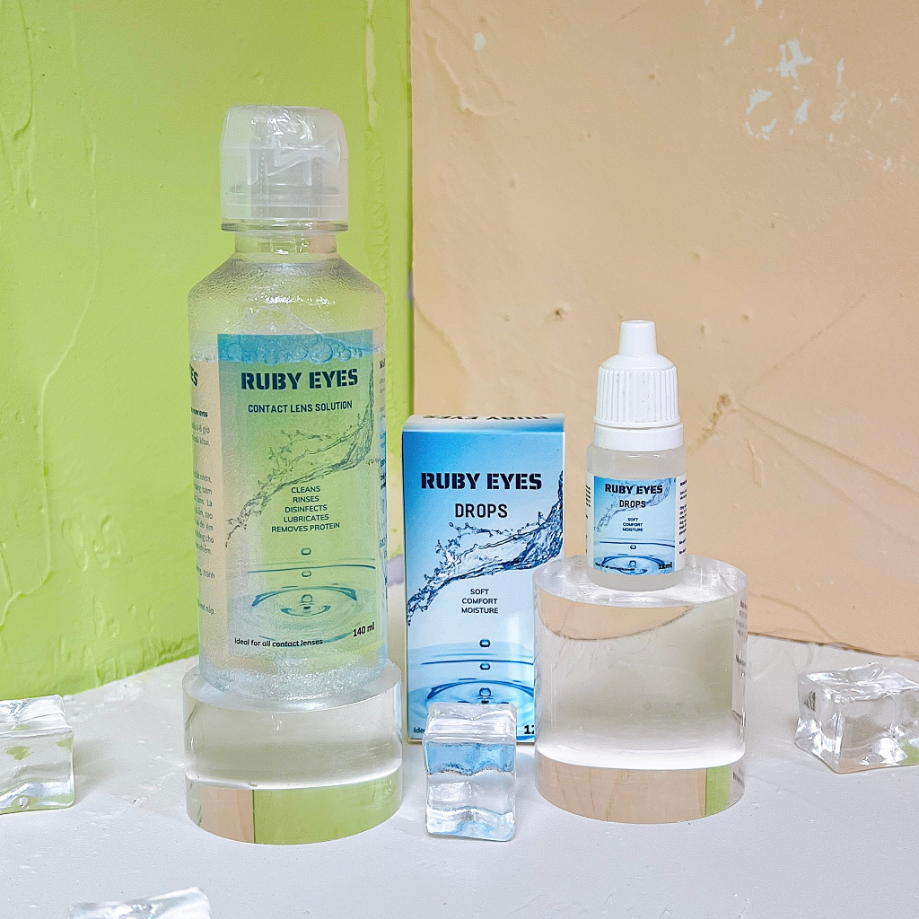 Nước Ngâm RUBYEYES 140ml Chuyên Dành Cho Mắt Nhạy Cảm