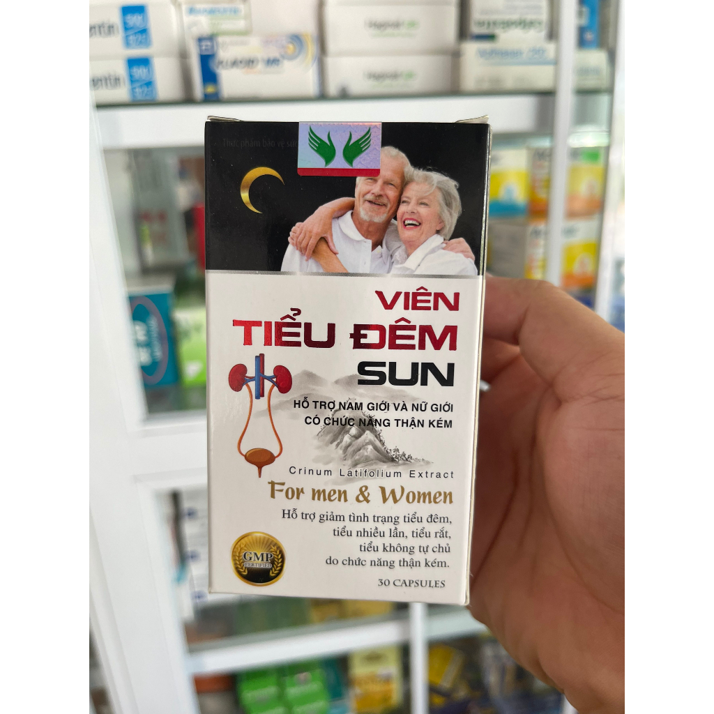 VIÊN TIỂU ĐÊM SUN (Cả Nam Và Nữ) - Giải Quyết Tinh Trạng Tiểu Đêm, Tiểu Rắt, Tiểu Không Tự Chủ