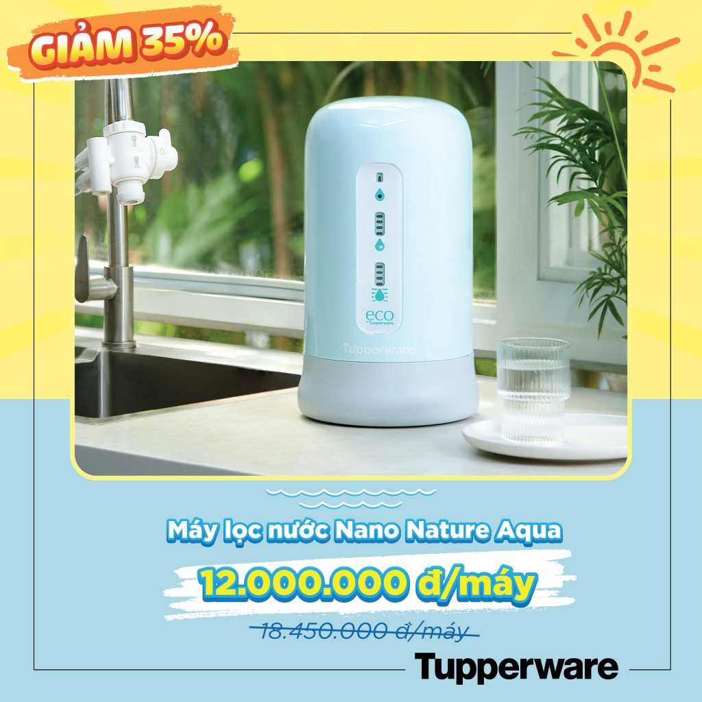 Máy lọc nước Tupperware Nano Nature Aqua