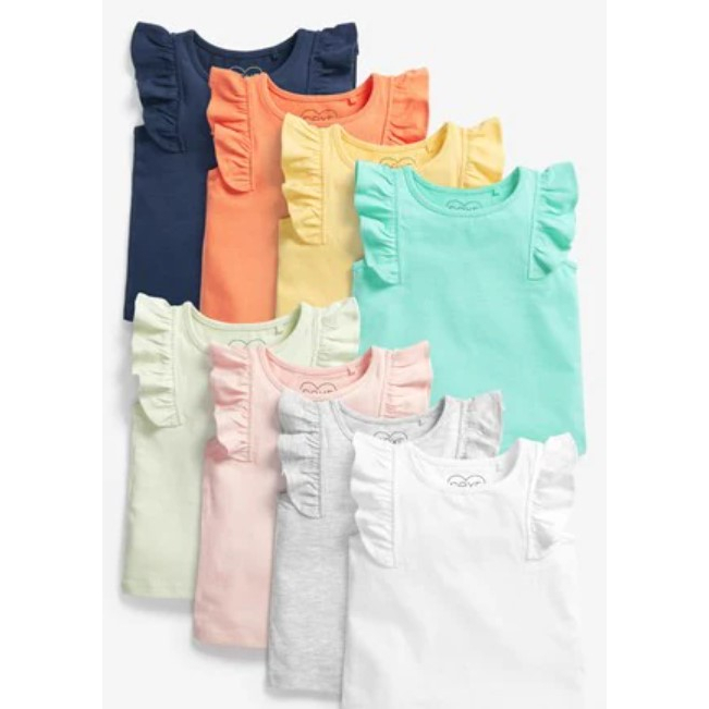 446339 Áo thun tay kiểu xinh xắn cho bé gái