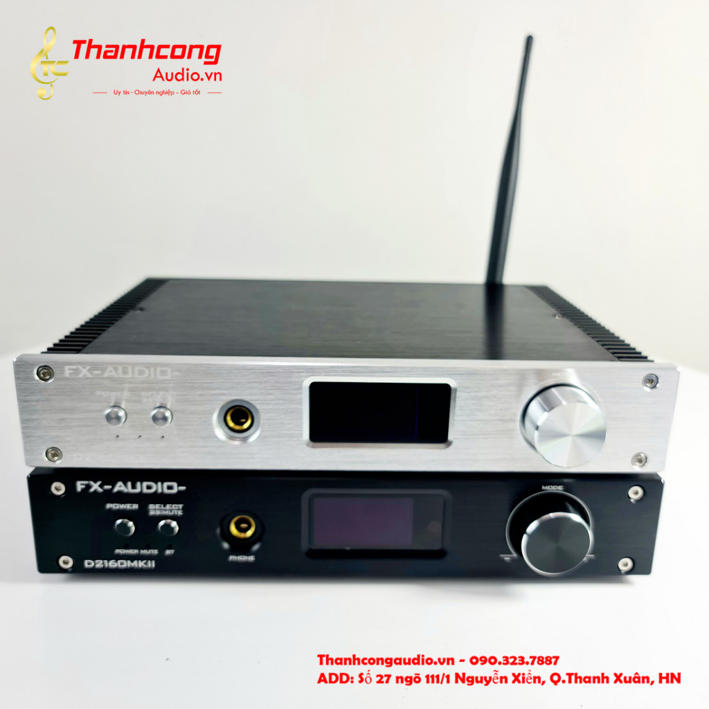 Fx Audio D2160 MKII, Âmly  tích hợp dac & Bluetooth 5.0