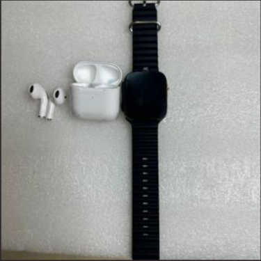 Hồ Thông Minh AS9 Ultra TWS , Smartwatch Nghe Gọi, Theo Dõi Sức khỏe, Chống Nước, Nhận Thông Báo