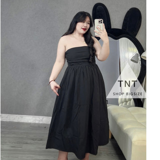 ĐẦM C-U-P NGỰC DÁNG DÀI  [TNT SHOP BIGSIZE 60KG 90KG]