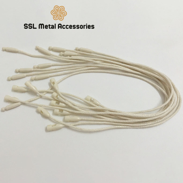 100 Dây tag treo nhãn mác sợi cotton thời trang mớ cho quần áo, hàng dệt gia dụng, hàng may mặc A#