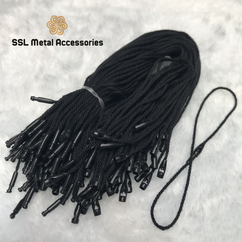 100 Dây tag treo nhãn mác sợi cotton thời trang mớ cho quần áo, hàng dệt gia dụng, hàng may mặc A#