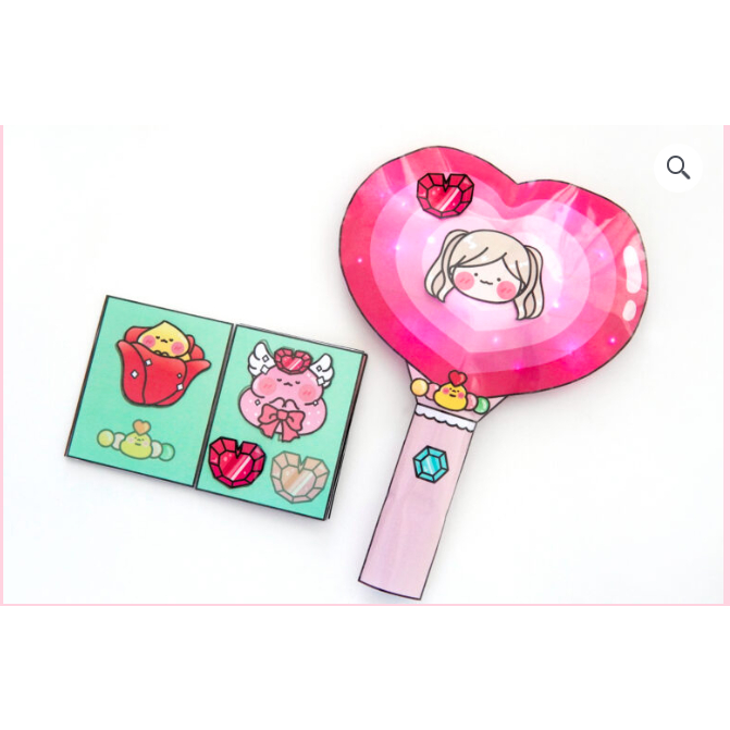 squishy búp bê giấy đèn cổ vũ băng giấy siêu cute-Happyfunny