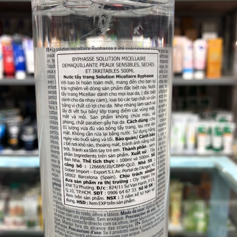 NƯỚC TẨY TRANG BYPHASSE 4IN1