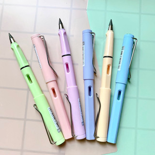 Bút chì vĩnh cửu hb resun 6 màu pastel trendy