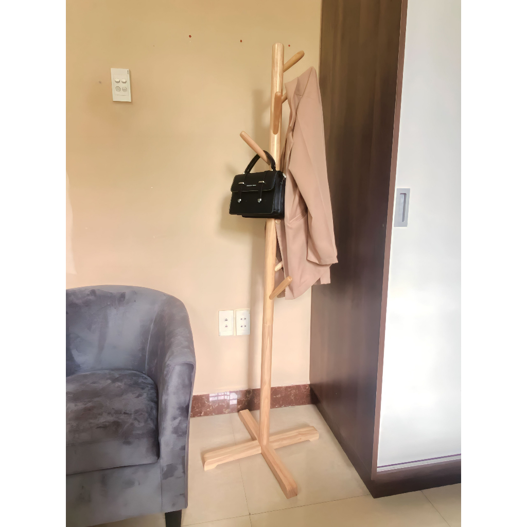 Cây mắc treo quần áo lắp ghép Min house - chính hãng 1000% | BigBuy360 - bigbuy360.vn