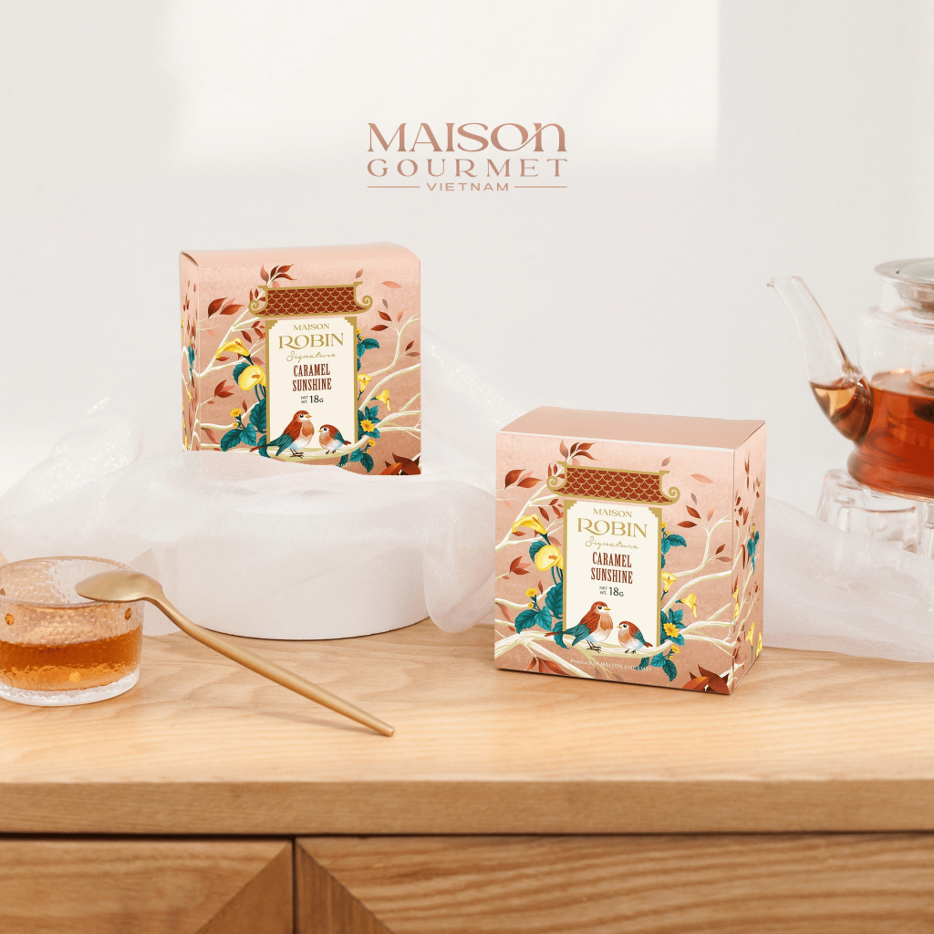 Trà Caramel Sunshine Maison Gourmet Giảm Stress, Tăng Cường Hệ Miễn Dịch