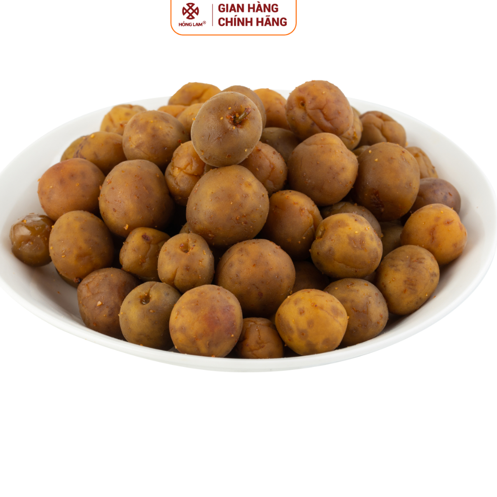 Ô Mai (Xí Muội) Mơ Tươi Cay Hồng Lam - Vị Chua Cay Ngọt - Hộp ( 200g,300g,500g )