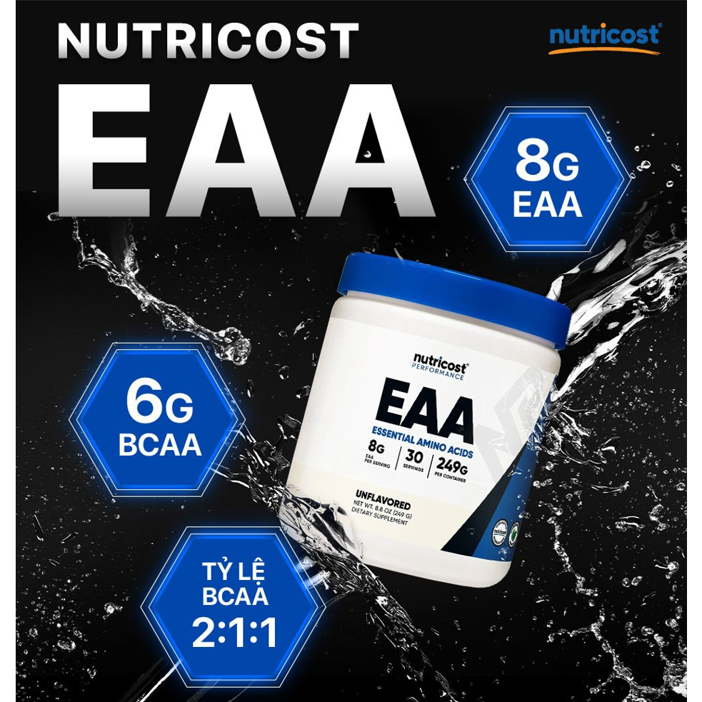 Bột Nutricost EAA Powder  nhập khẩu Mỹ - Gymstore
