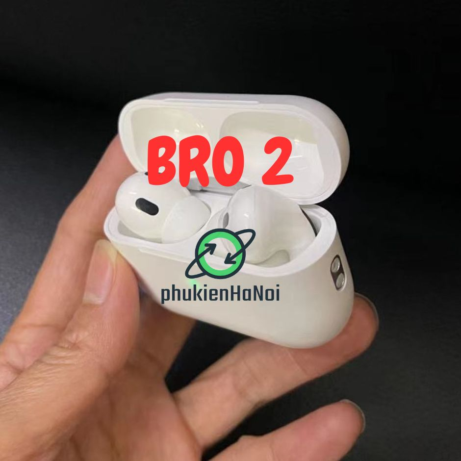 Tai nghe bluetooth Bro 2 vuốt tăng giảm âm pin 8h - PK Ha Noi