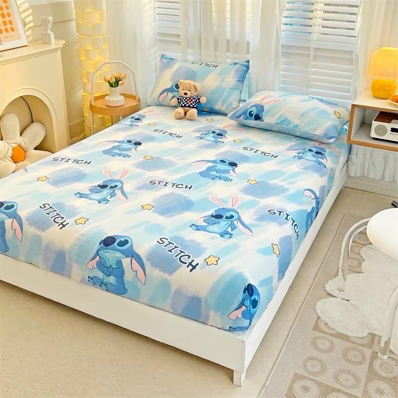 Bộ ga gối cotton 100% bé trai Mịn Decor mềm mại thoáng mát mẫu mã đa dạng