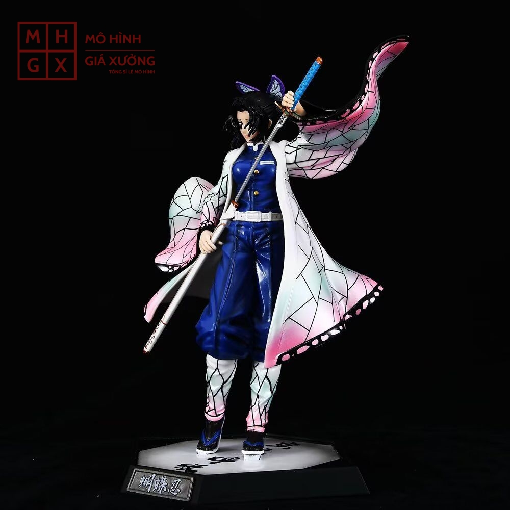 Mô Hình Kimetsu No Yaiba Shinobu dáng đứng cao 29cm nặng 800 gram - Figure Thanh gươm diệt quỷ - Mô Hình Giá Xưởng