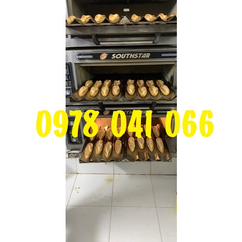 Lò nướng bánh mỳ công nghiệp 1 tầng 2 khay