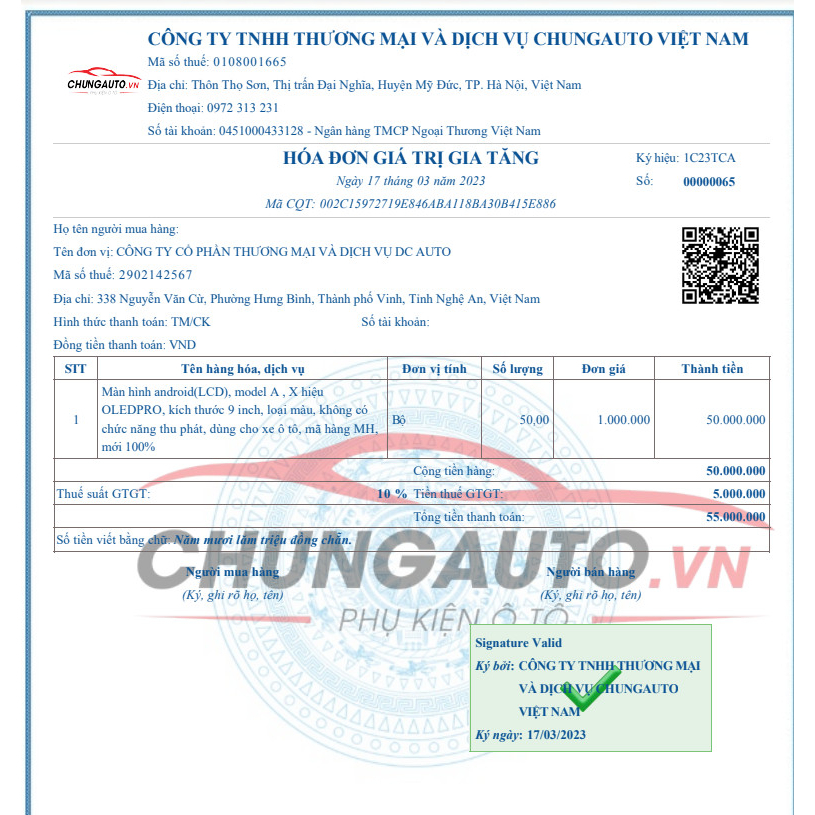 Màn hình android cho ô tô OLEDPRO A5 Ram 2G Rom 32G 8 nhân, có quạt tản nhiệt. Bảo hành chính hãng 18 tháng