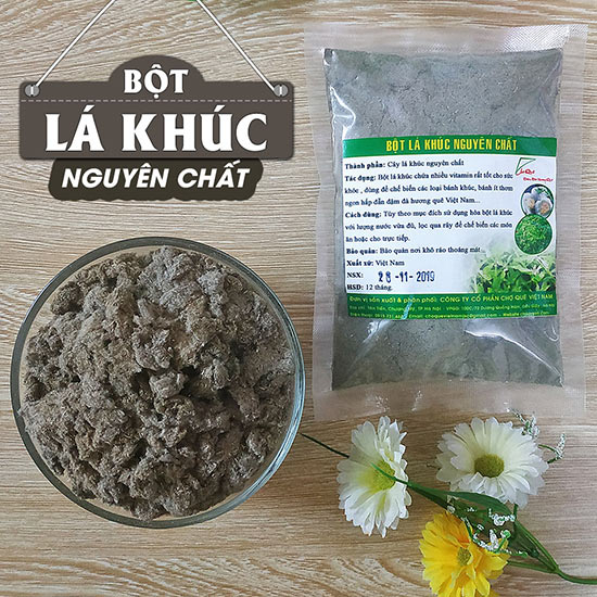 Bột Lá Khúc Khô Gói 50g/100g/150g Nguyên Chất 100% Từ Lá Khúc Tươi/ Rau Khúc Chuyên Làm Xôi Khúc/Bánh Khúc Ngon Chuẩn Vị