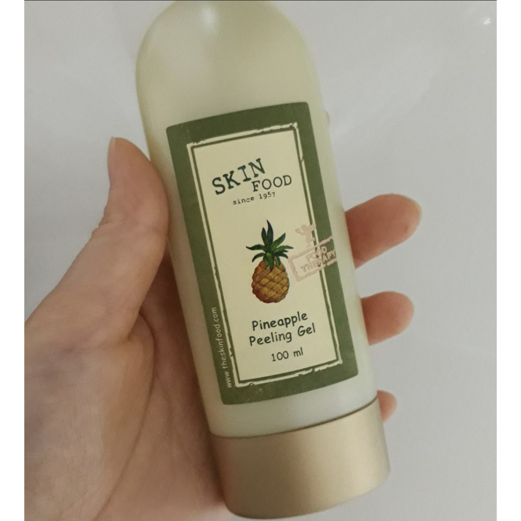 GEL Tẩy da chết Skinfood Pineapple Peeling Gel 100g/ Pineapple & Aloe AHA Deep Facial Peeling Gel 100ml