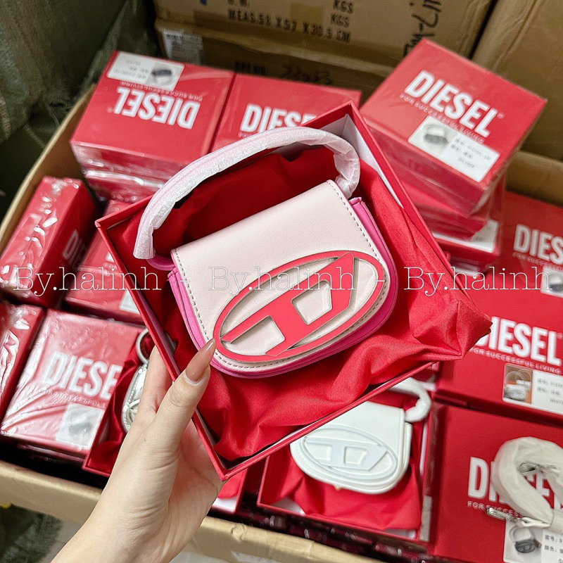Full Box Size Mini Die Sel Mini Dáng Bầu Kèm Dây Đeo Chéo